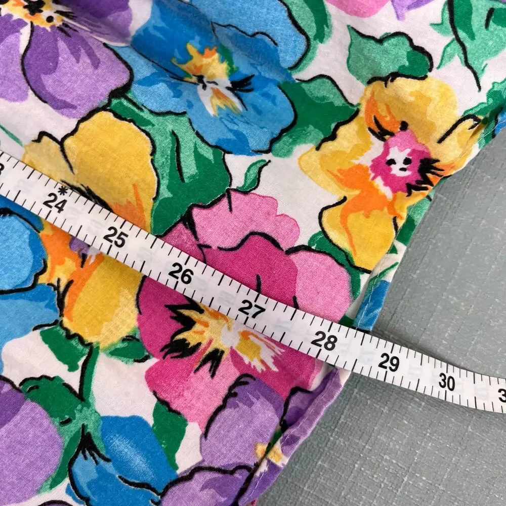 Vintage SWAT Floral Dress 8 USA